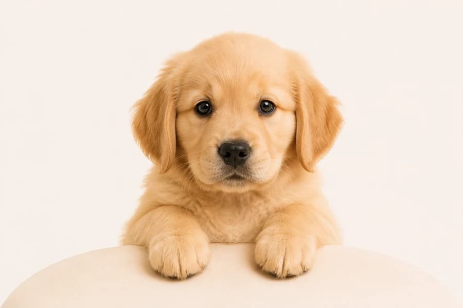 Filhote de Golden Retriever